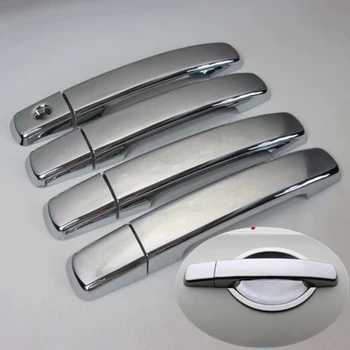 Новые хромированные дверные ручки из АБС-пластика для Nissan Sentra 4-дверный 2007-2011 Maxima 4-дверный 2004-2008 Quest 4-дверный 2005-2009