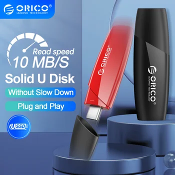 ORICO Новые Легкие и портативные USB-флешки USB2.0 4 ГБ Флеш-накопитель USB 2.0 Stick Pendrive Черный, Красный для внешнего хранилища