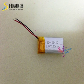 SD401430 3,7 v 120mah lipo аккумулятор полимерная перезаряжаемая батарея 401430